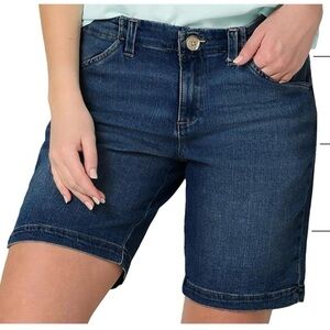 Lee Women's Dark Blue Jean Shorts